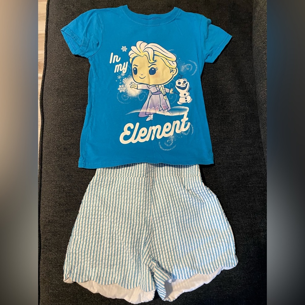 Frozen Elsa matching set